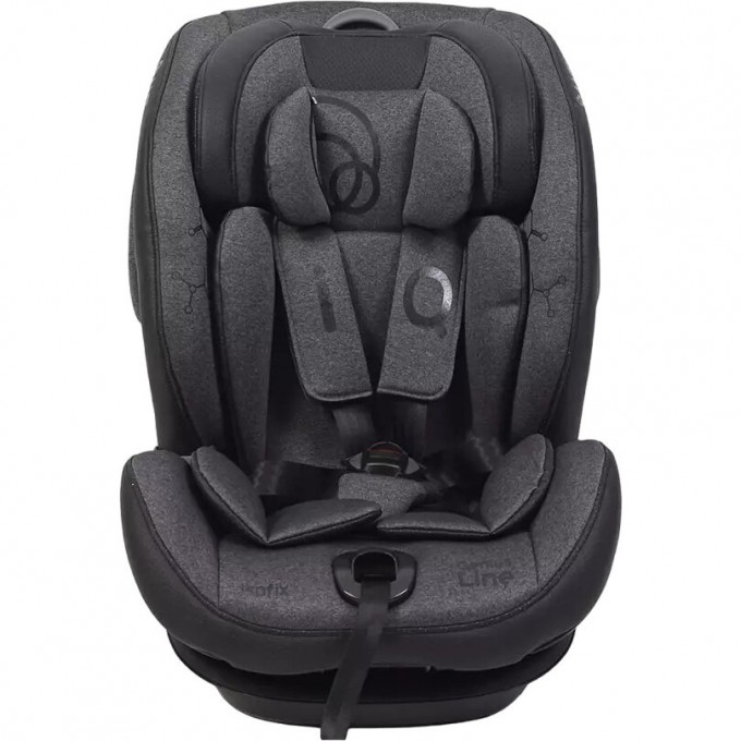 Автокресло RANT IQ ISOFIX GENIUS LINE группа 1-2-3 (9-36 кг) Dark grey 4630053754115