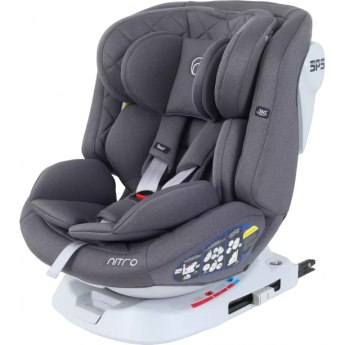 Автокресло RANT UB619 "NITRO" isofix Grey группа 0+-1-2-3 (0-36 кг)