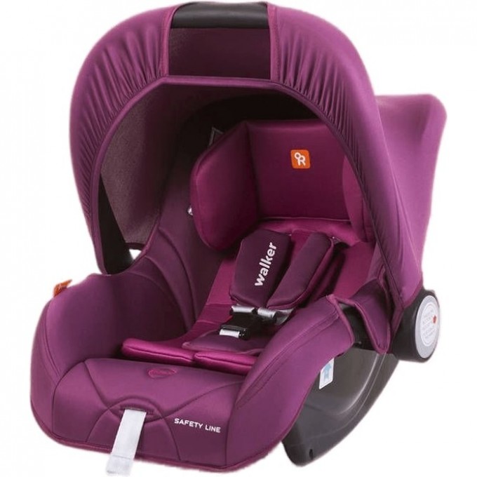 Автокресло RANT WALKER SAFETY LINE VELVET PURPLE 4670078603807