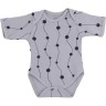 Боди с коротким рукавом RANT HUGS AND KISSES Pattern Grey (р.74) 4670078630100